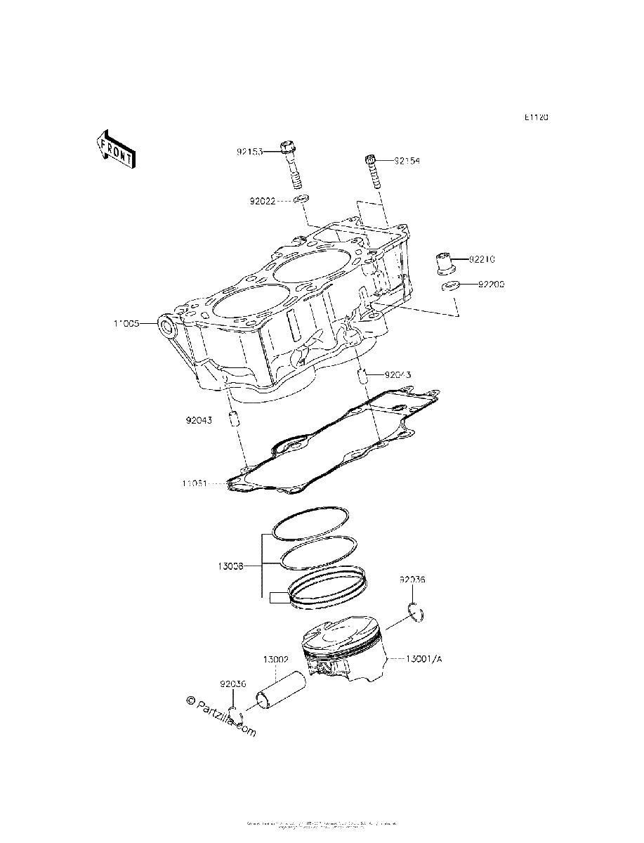 Diagrama de CYLINDER PISTON S
