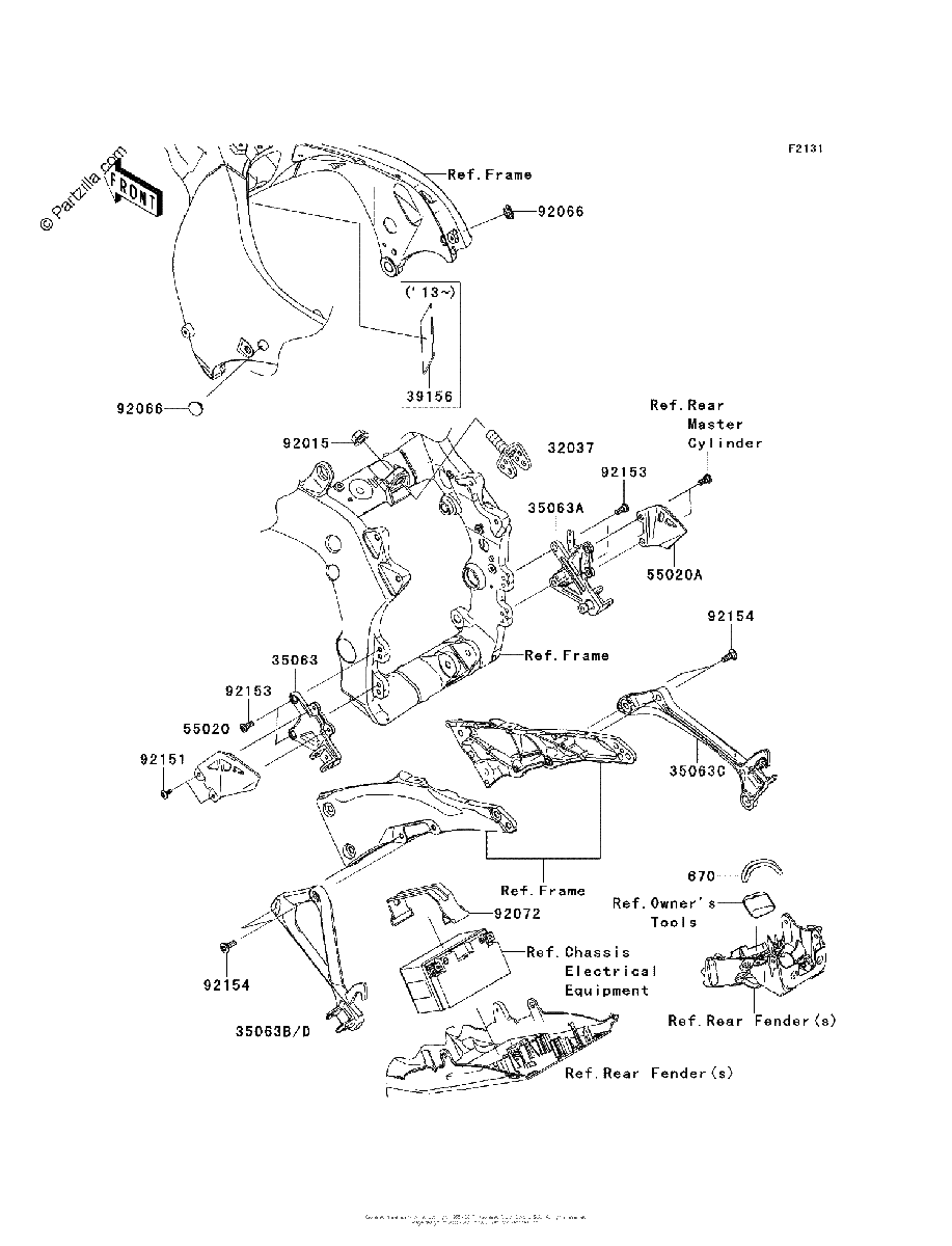 Diagrama de FRAME FITTINGS