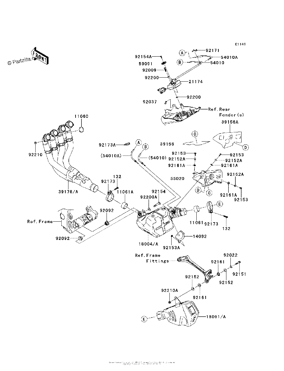 Diagrama de MUFFLER S