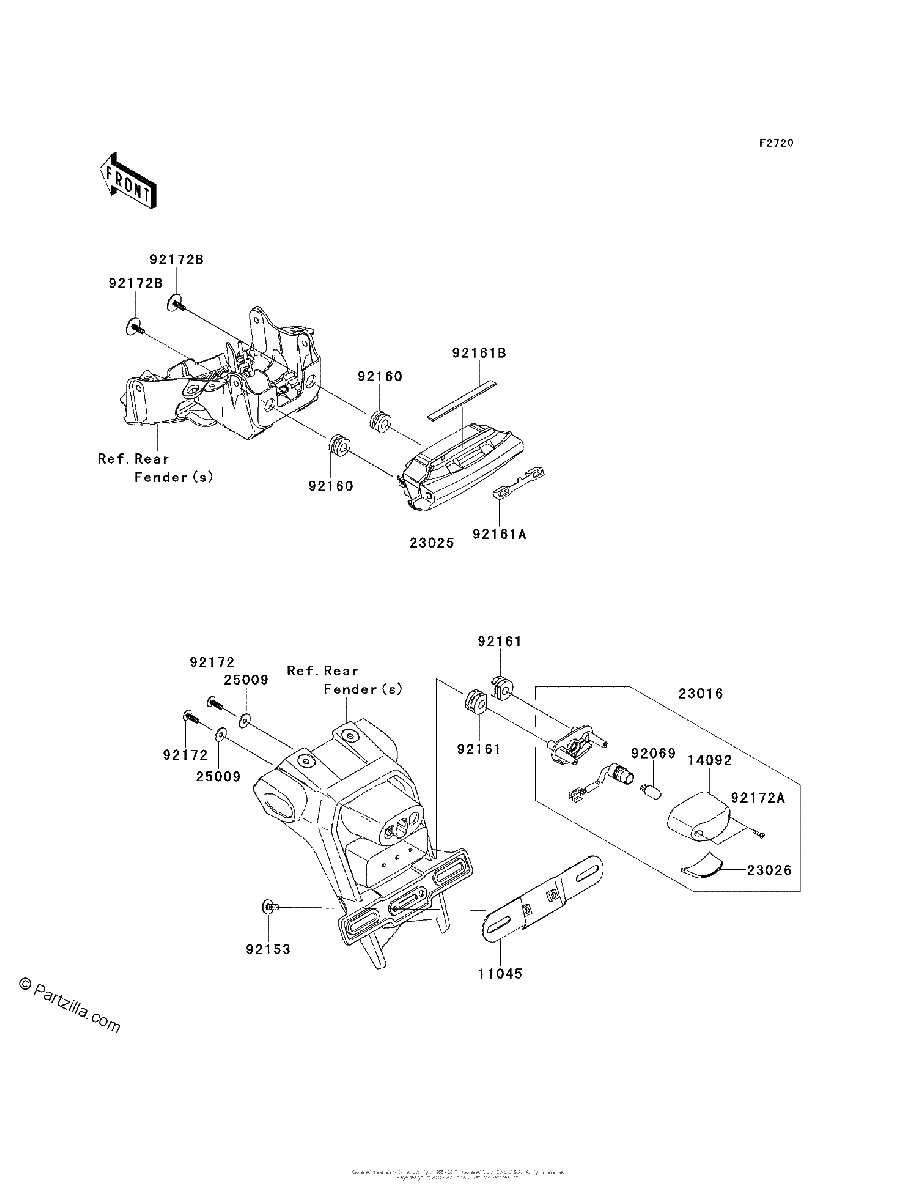 Diagrama de TAILLIGHT S