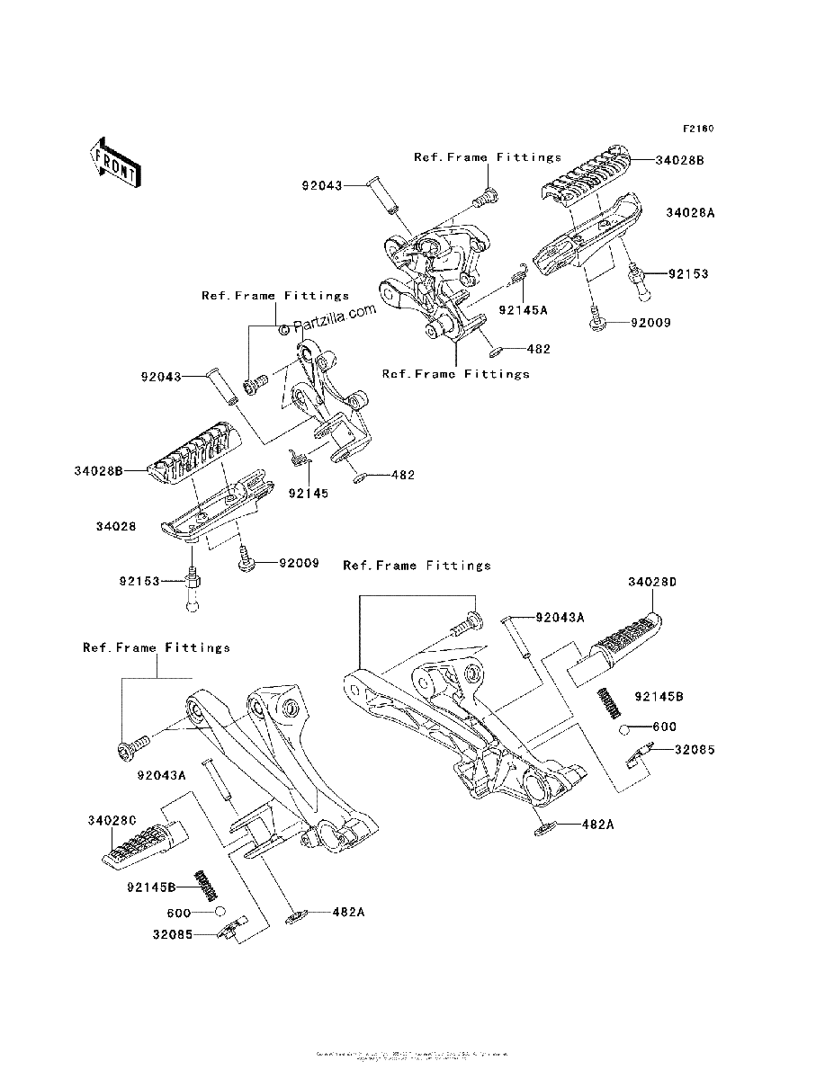 Diagrama de FOOTRESTS