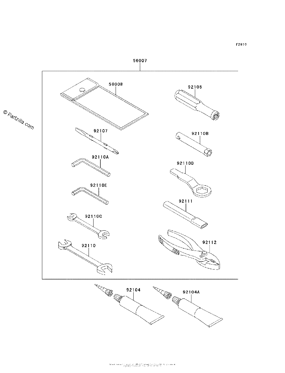 Diagrama de OWNER S TOOLS