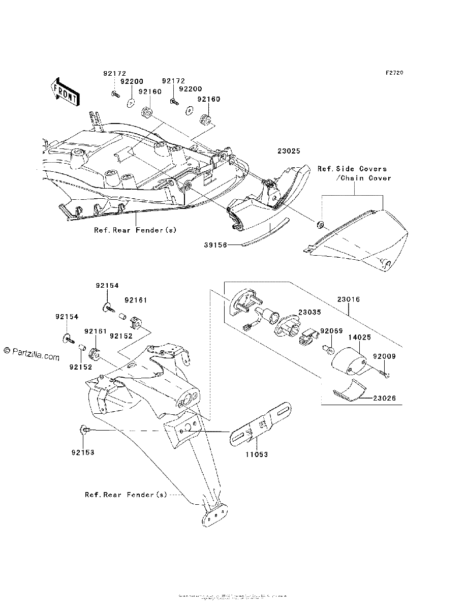 Diagrama de TAILLIGHT S