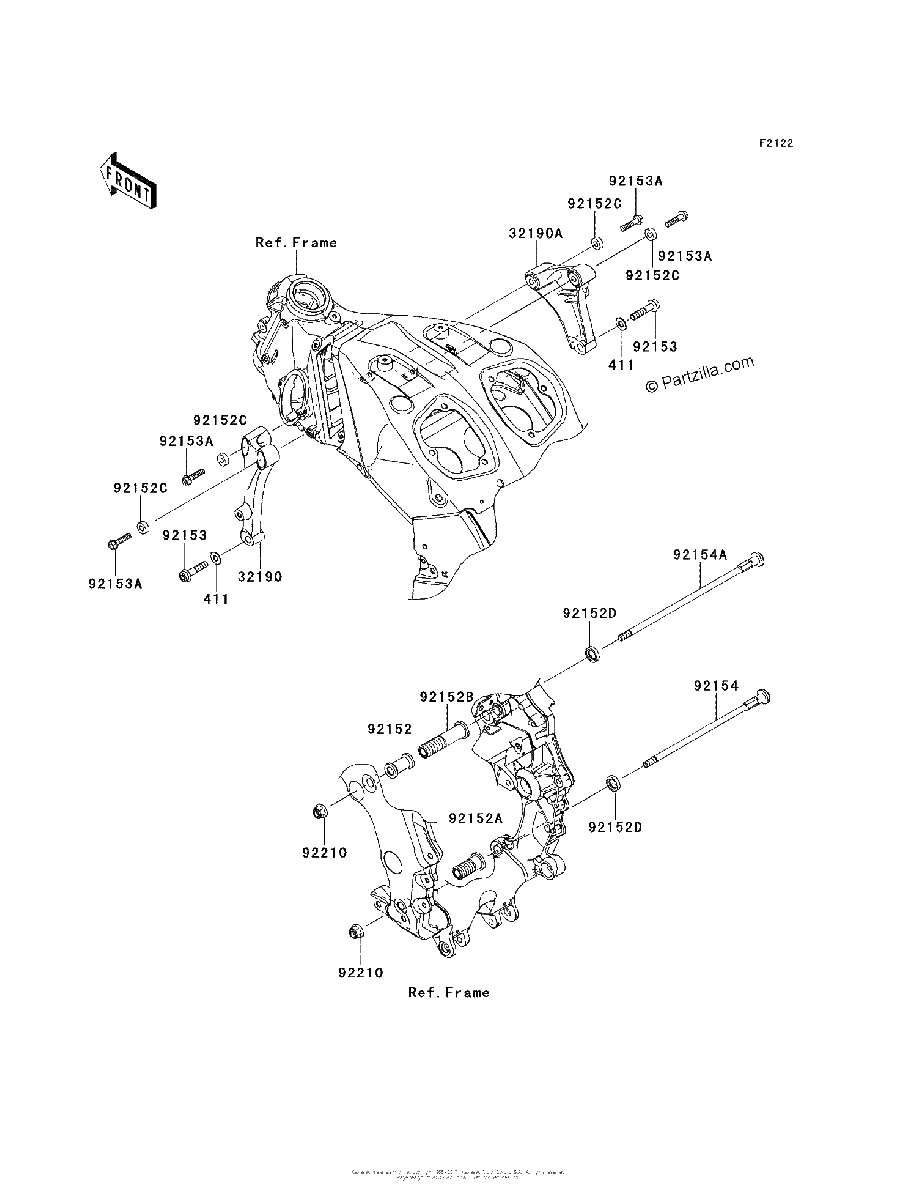 Diagrama de ENGINE MOUNT