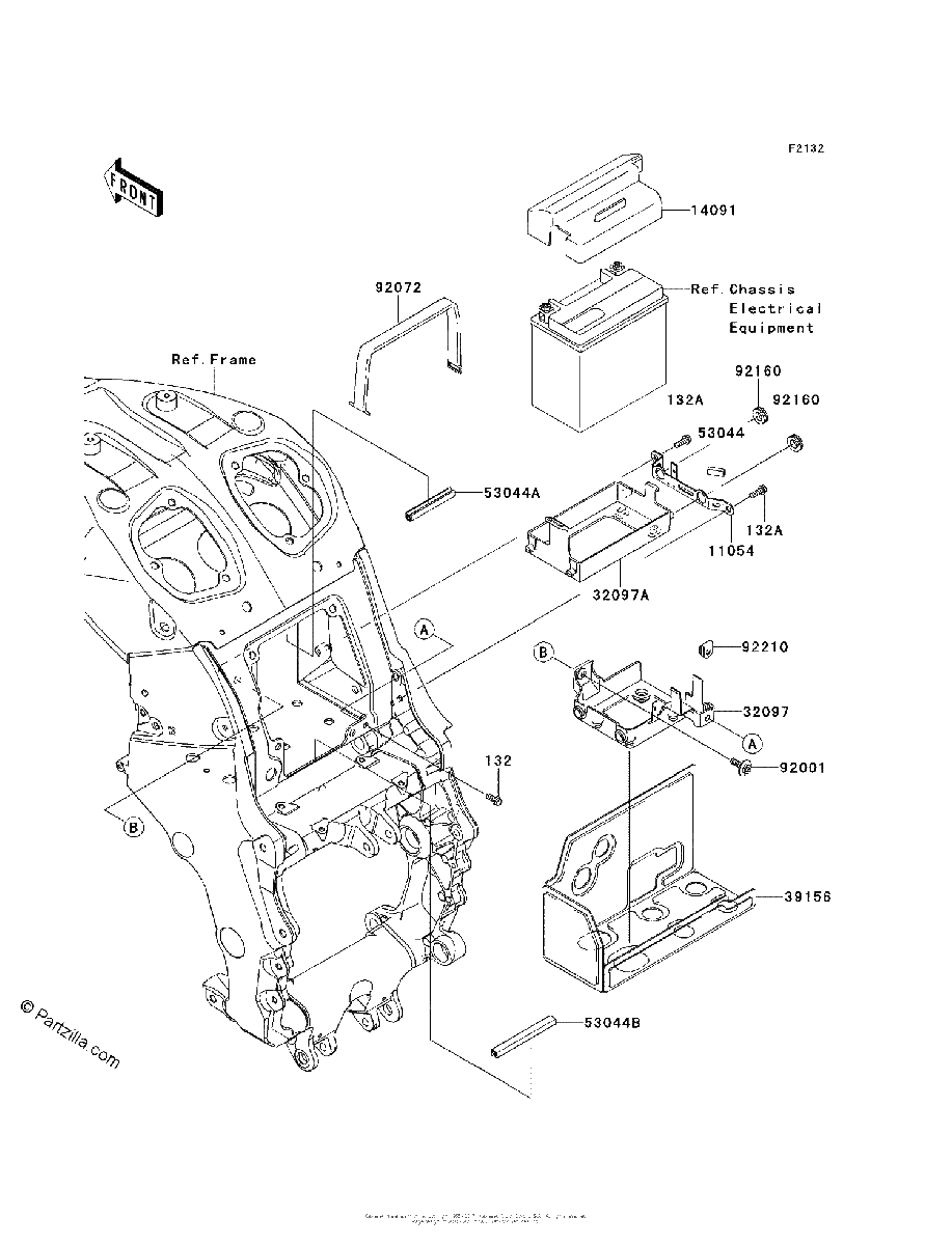 Diagrama de BATTERY CASE