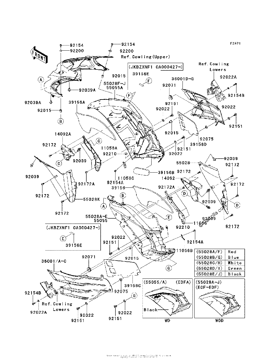 Diagrama de COWLING CENTER