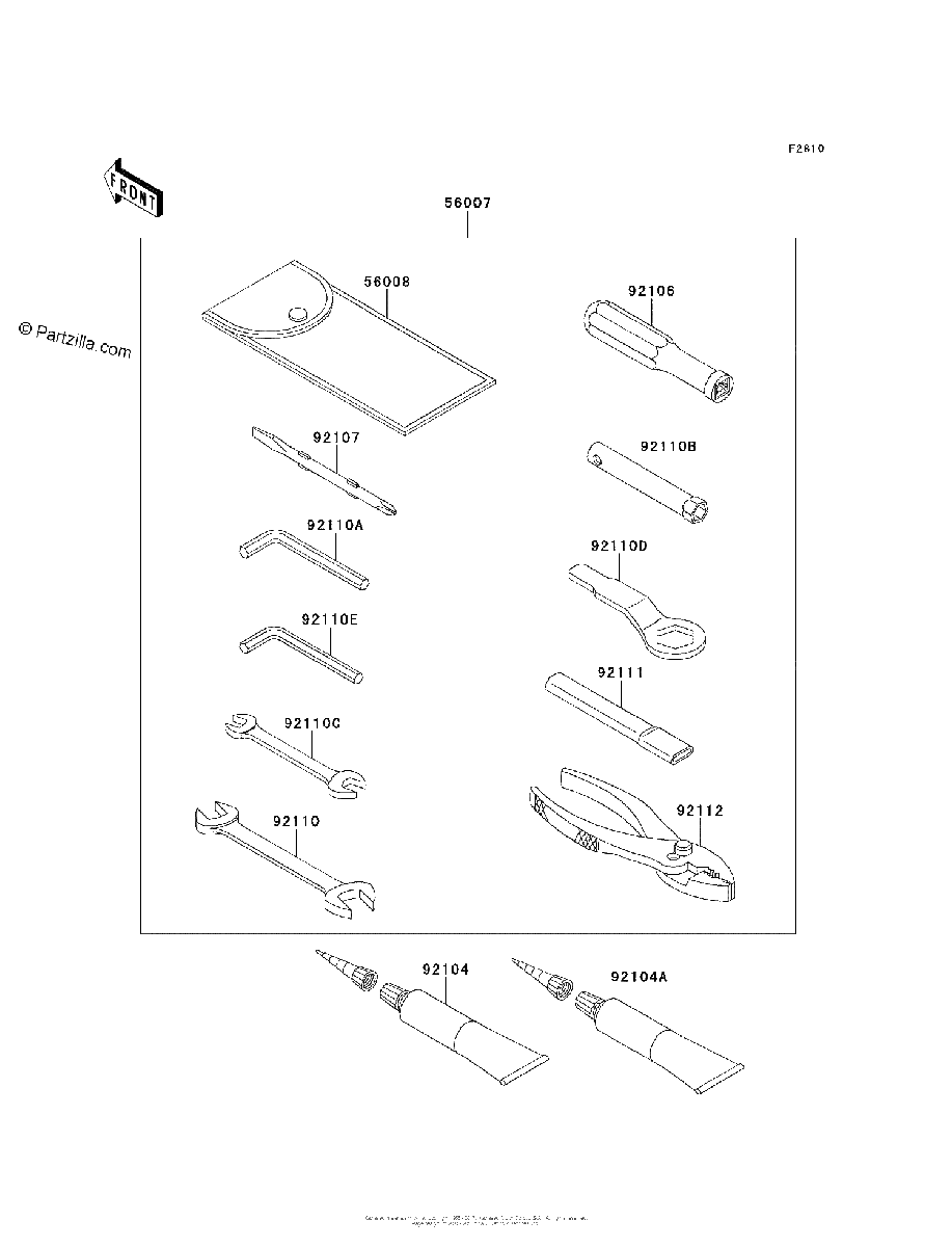 Diagrama de OWNER S TOOLS