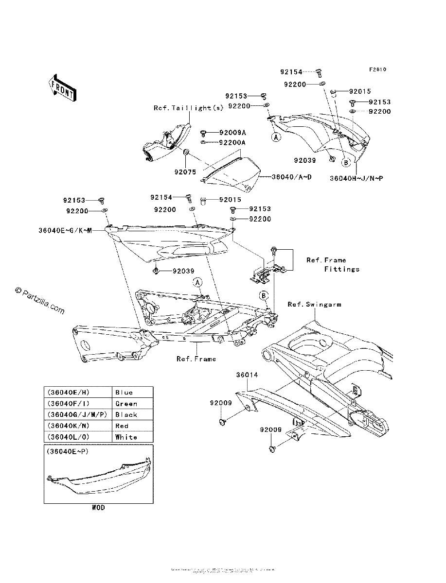 Diagrama de SIDE COVERS CHAIN COVER