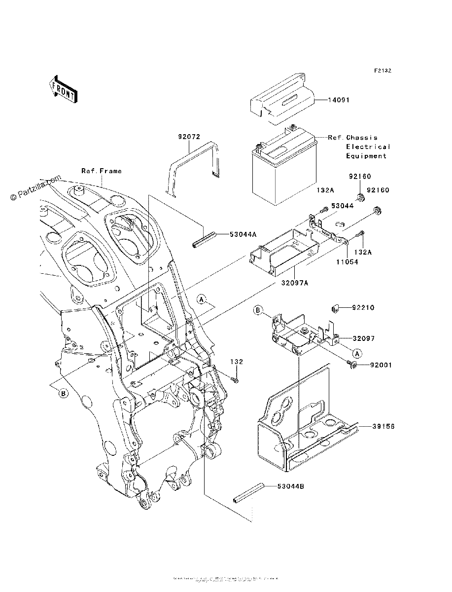 Diagrama de BATTERY CASE
