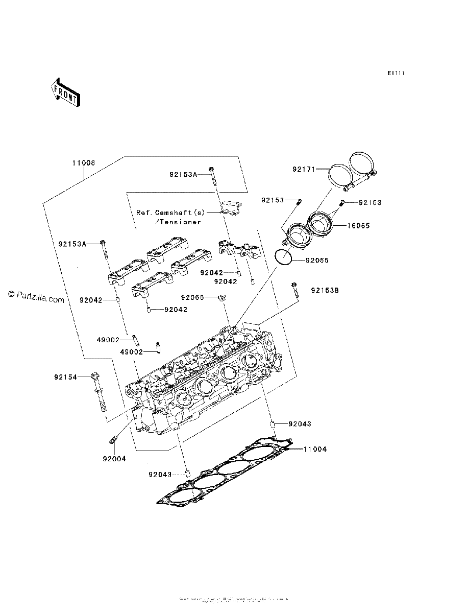 Diagrama de CYLINDER HEAD