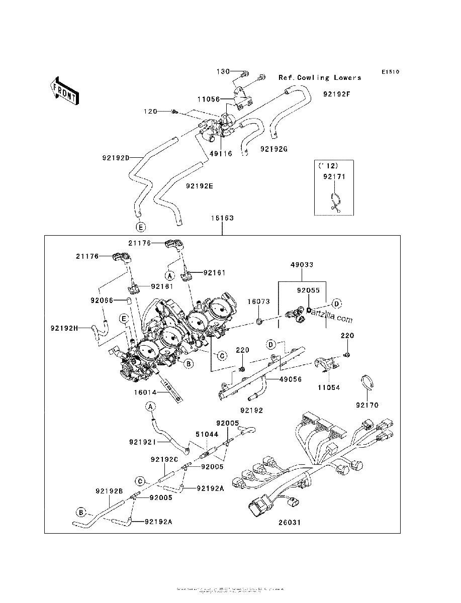 Diagrama de THROTTLE