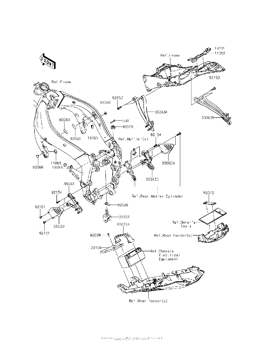 Diagrama de FRAME FITTINGS