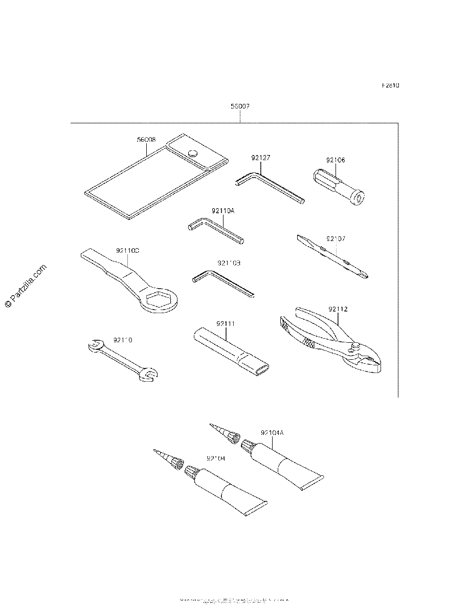 Diagrama de OWNER S TOOLS