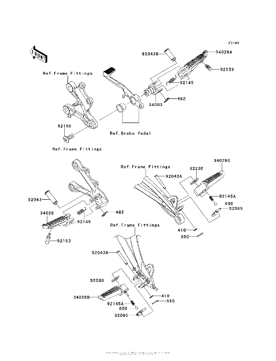 Diagrama de FOOTRESTS