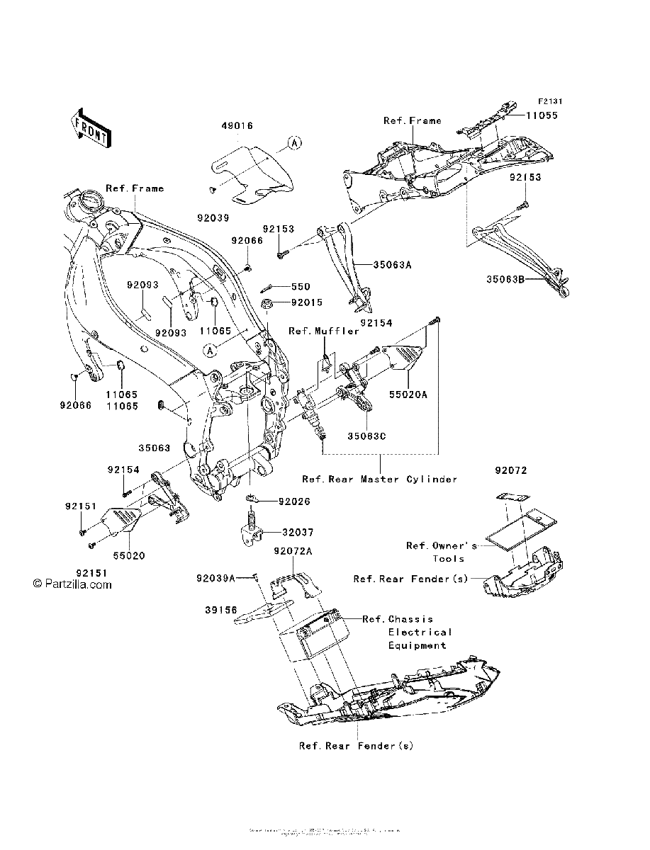 Diagrama de FRAME FITTINGS