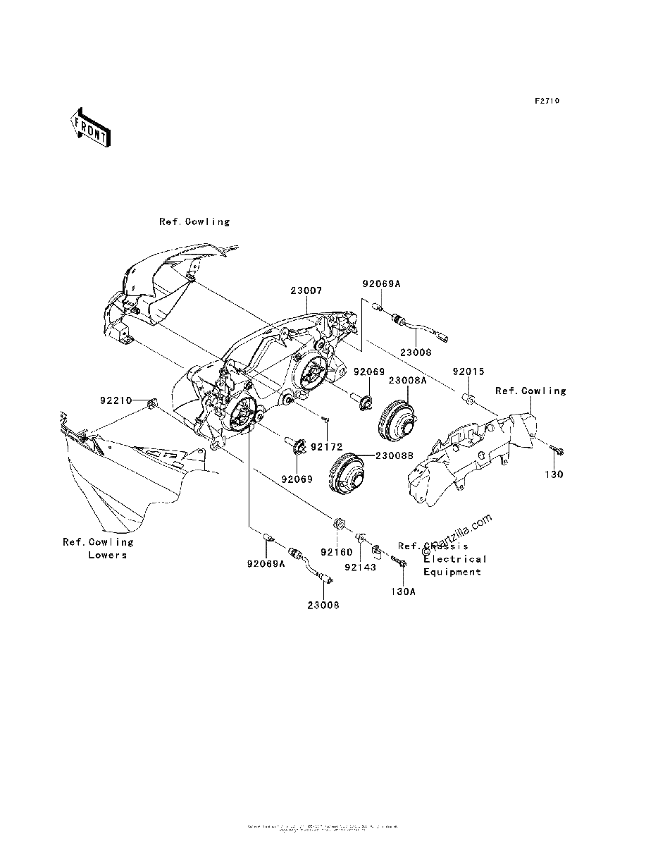 Diagrama de HEADLIGHT S