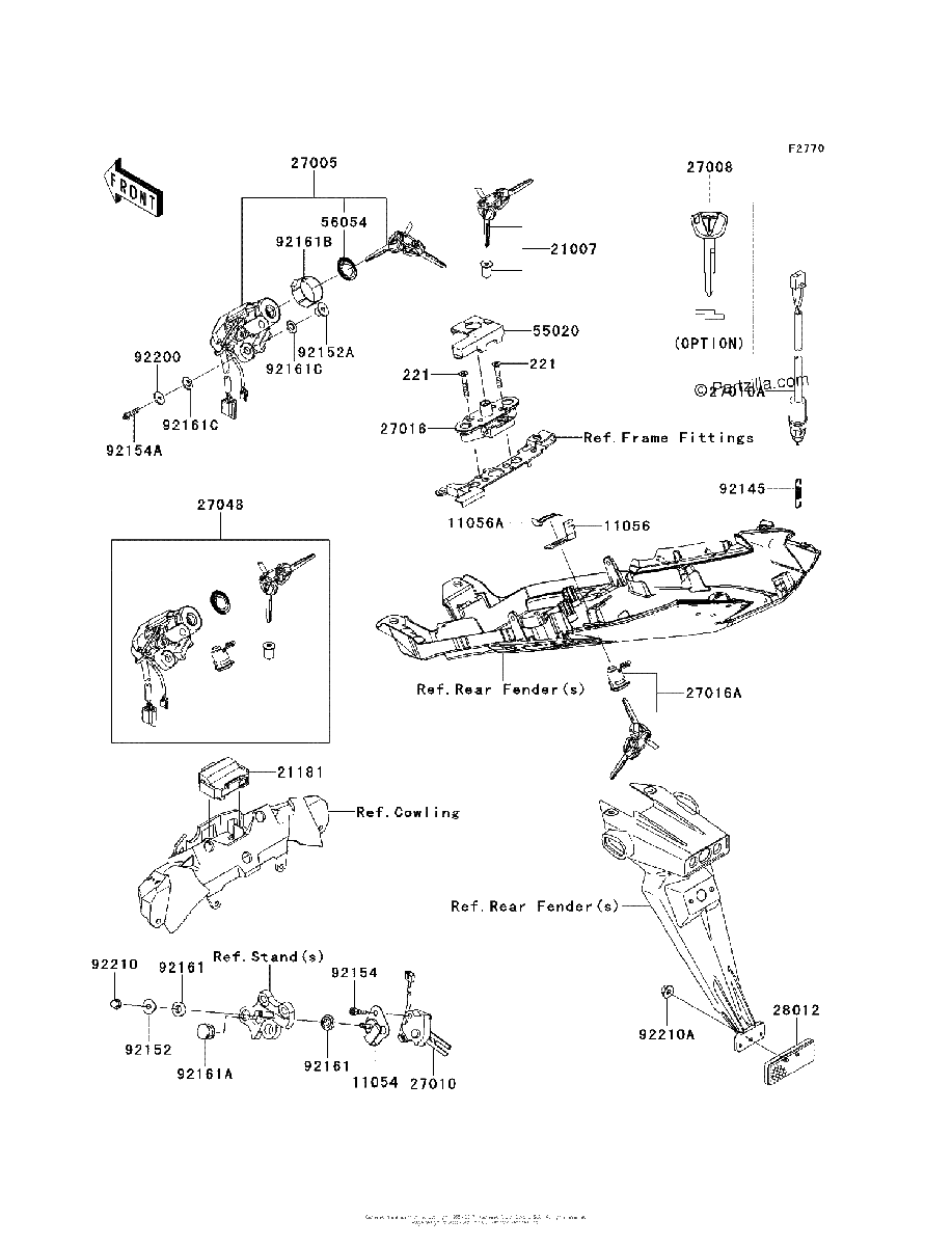 Diagrama de IGNITION SWITCH