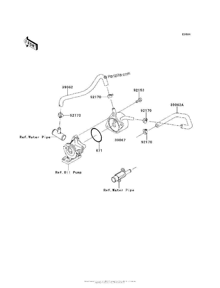 Diagrama de OIL COOLER