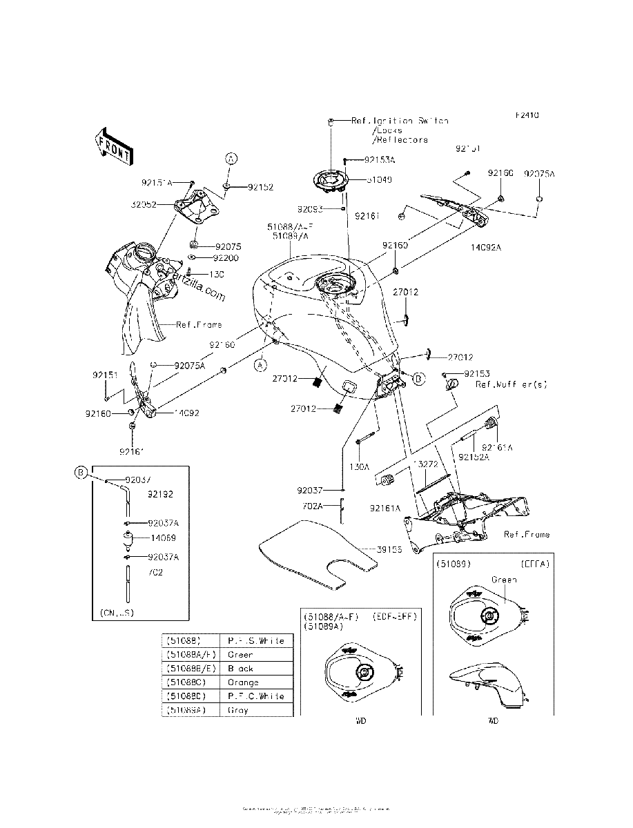 Diagrama de FUEL TANK
