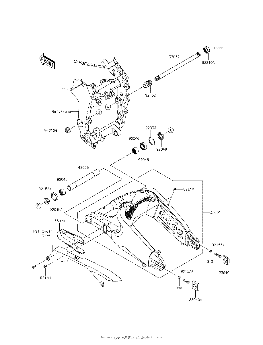 Diagrama de SWINGARM
