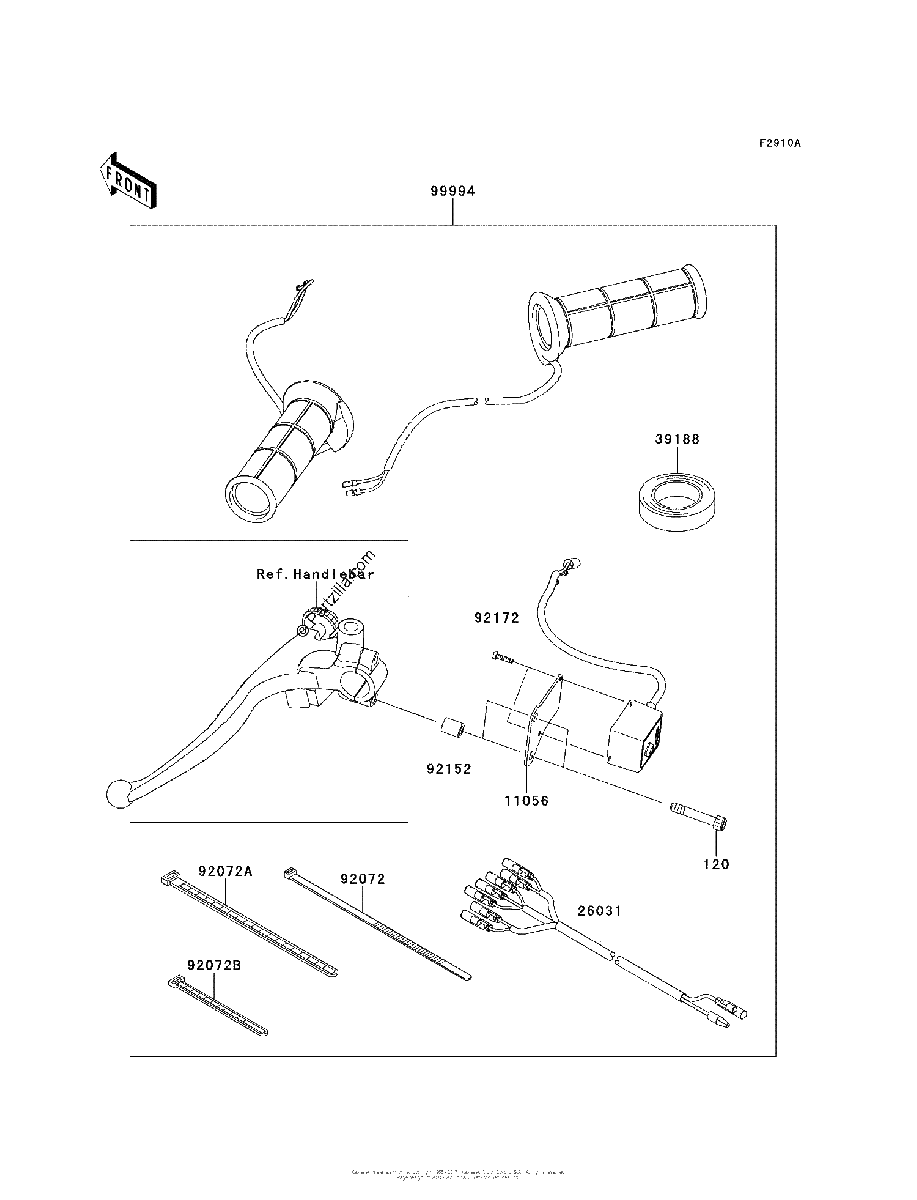 Diagrama de ACCESSORY GRIP HEATER