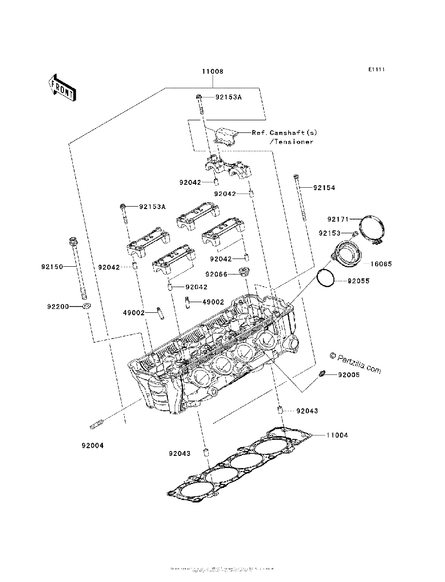 Diagrama de CYLINDER HEAD