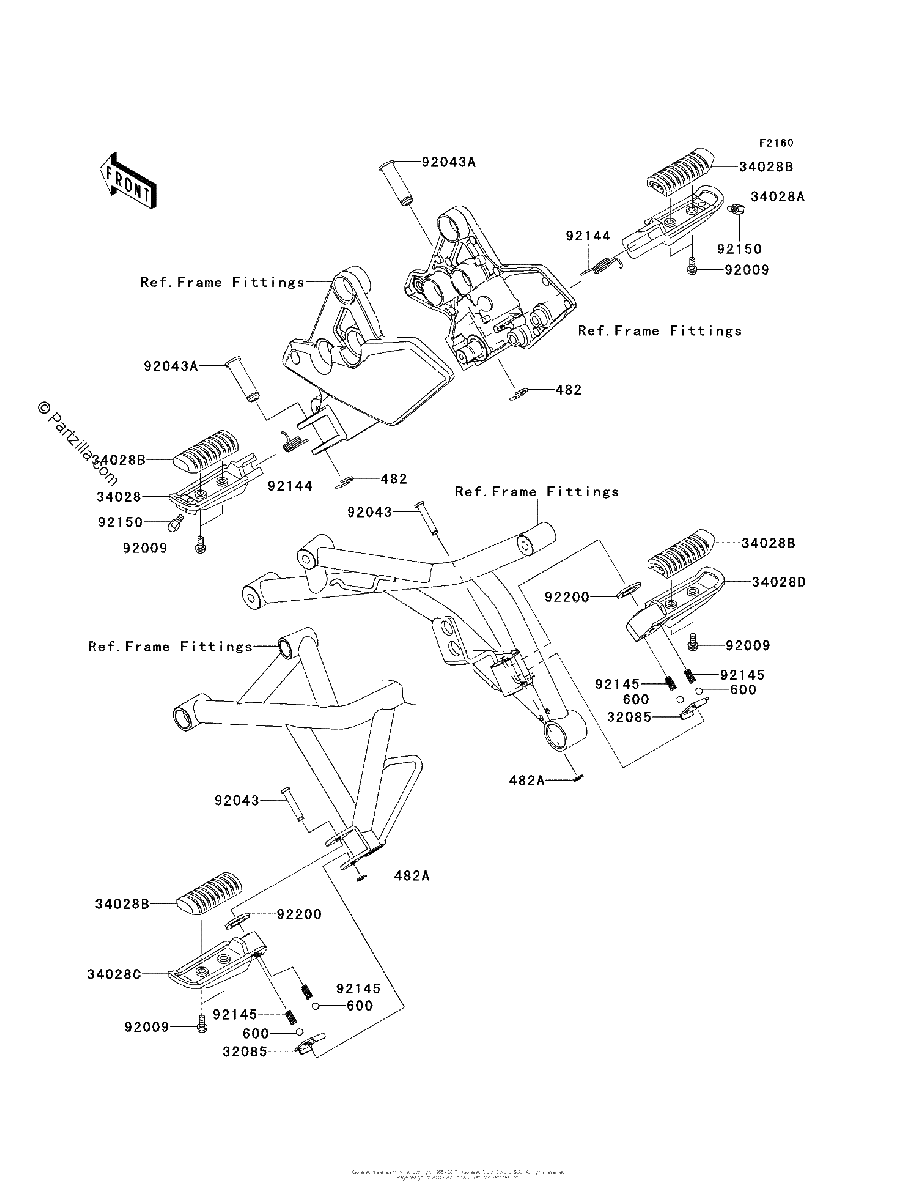 Diagrama de FOOTRESTS