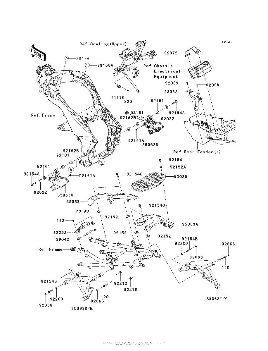 Diagrama de FRAME FITTINGS