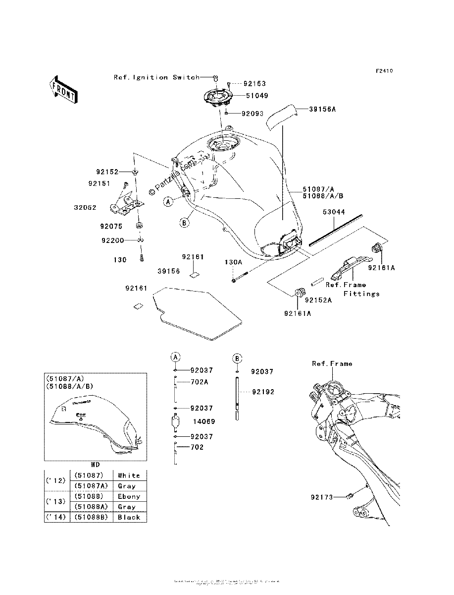 Diagrama de FUEL TANK