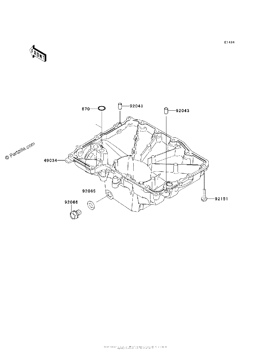 Diagrama de OIL PAN