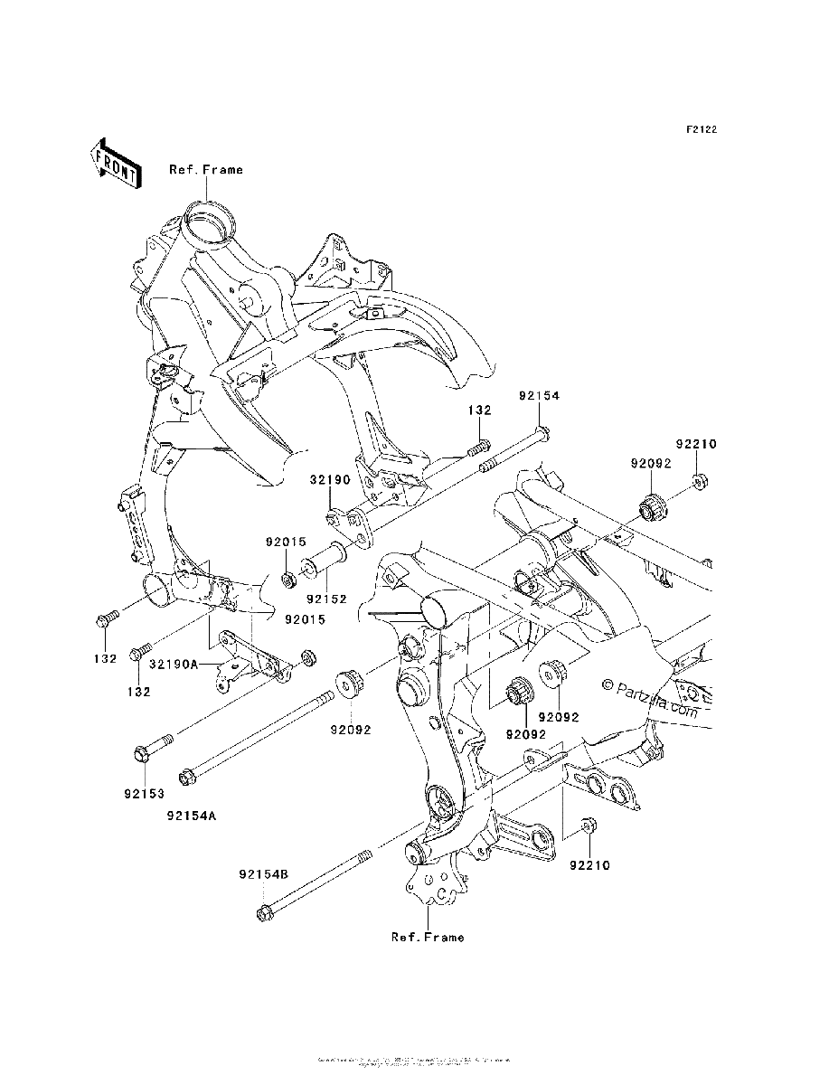 Diagrama de ENGINE MOUNT