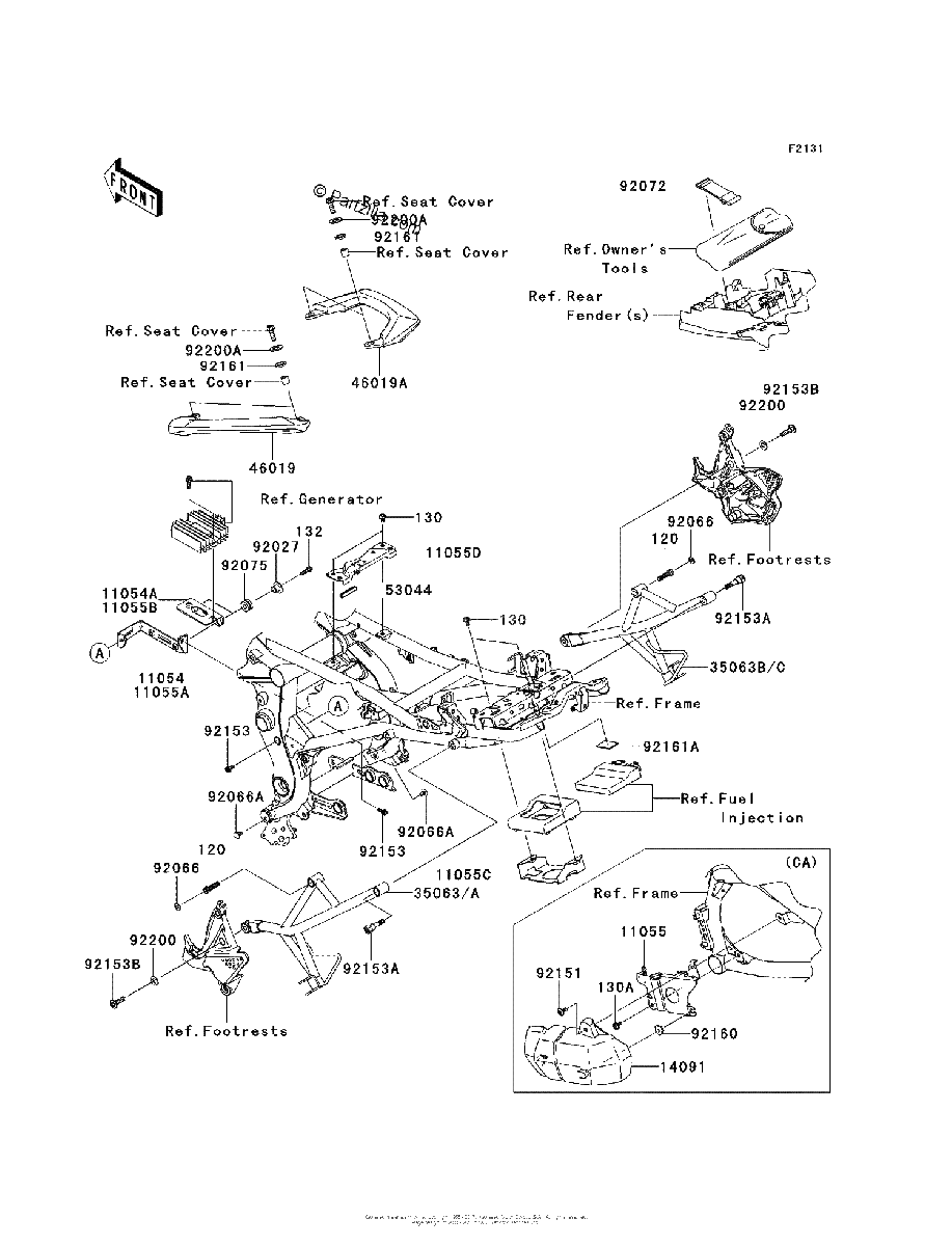 Diagrama de FRAME FITTINGS