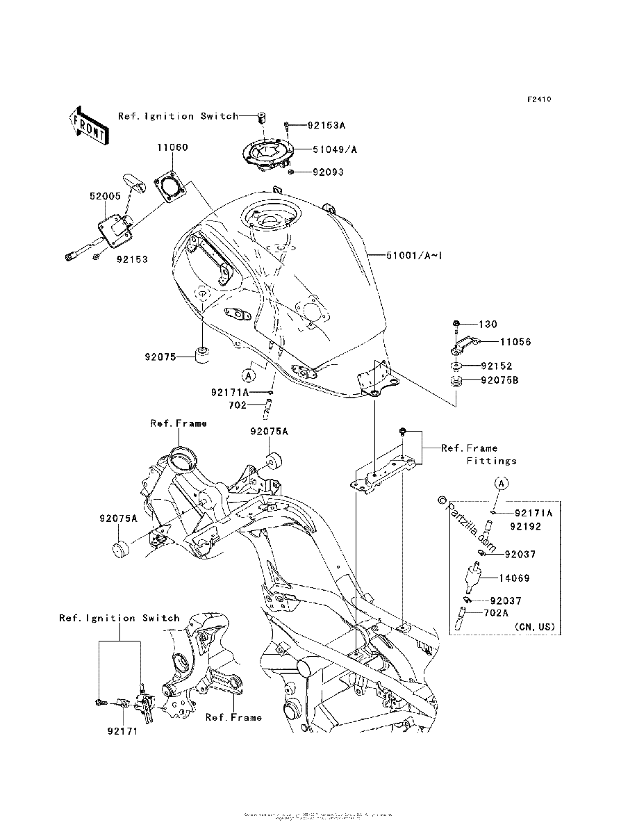 Diagrama de FUEL TANK