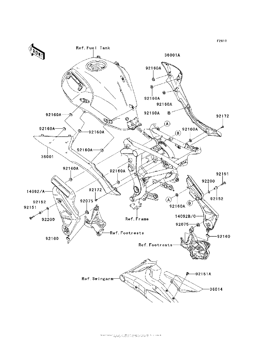 Diagrama de SIDE COVERS CHAIN COVER