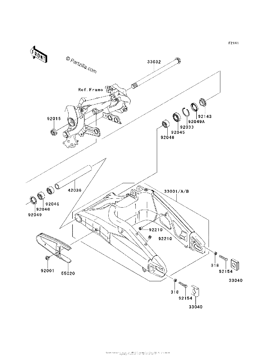 Diagrama de SWINGARM