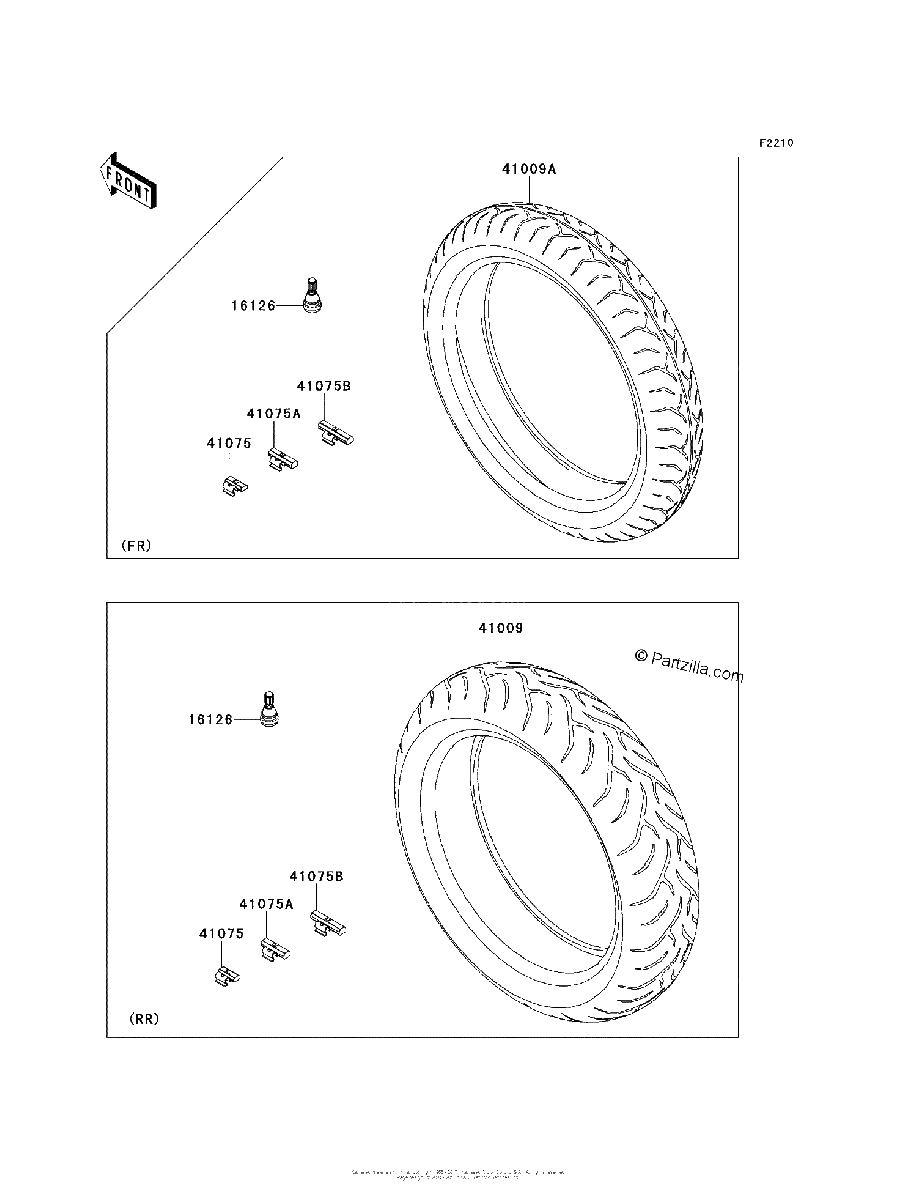Diagrama de WHEELS TIRES