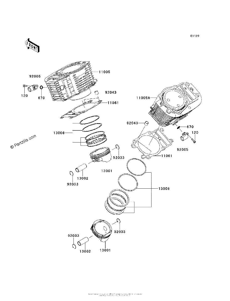 Diagrama de CYLINDER PISTON S