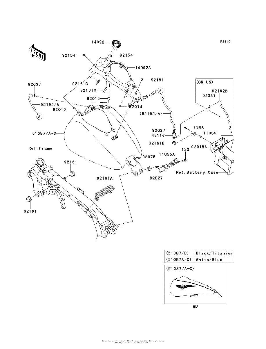 Diagrama de FUEL TANK