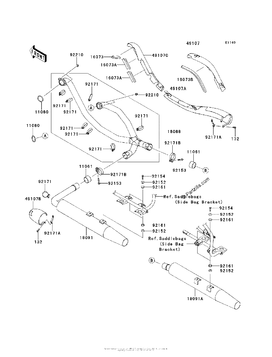 Diagrama de MUFFLER S