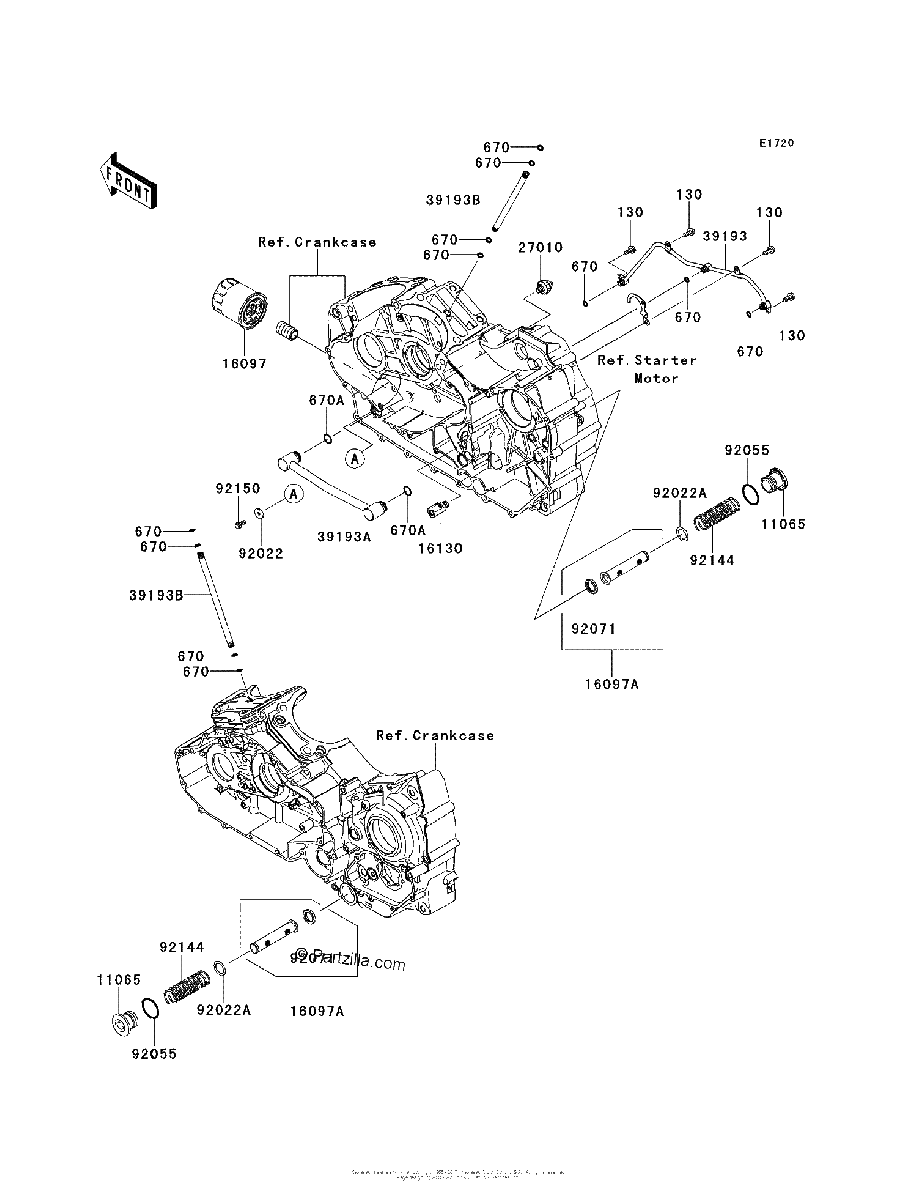 Diagrama de OIL FILTER