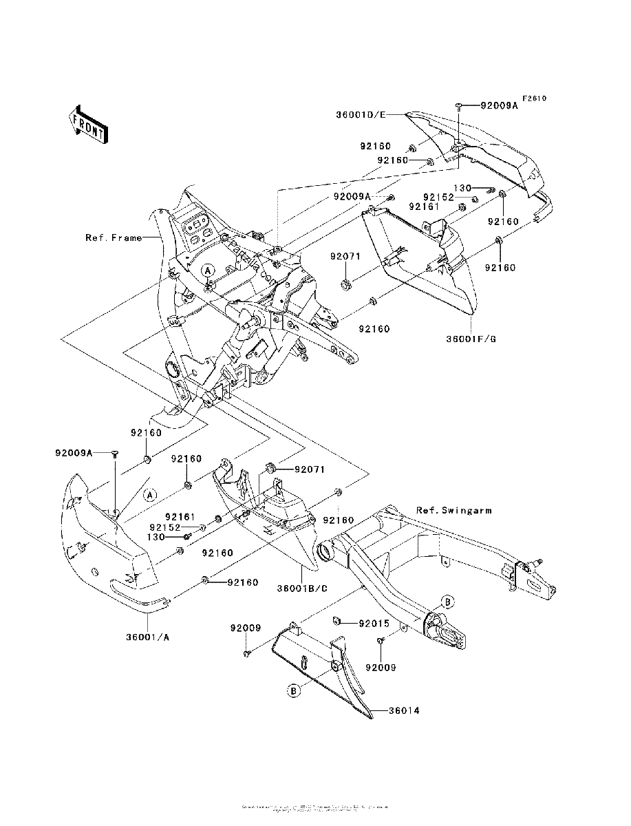 Diagrama de SIDE COVERS CHAIN COVER
