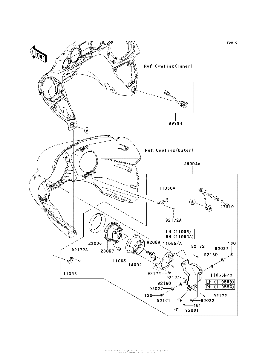 Diagrama de ACCESSORY AUX DRIVING LIGHT