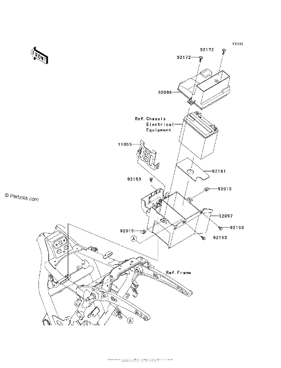 Diagrama de BATTERY CASE