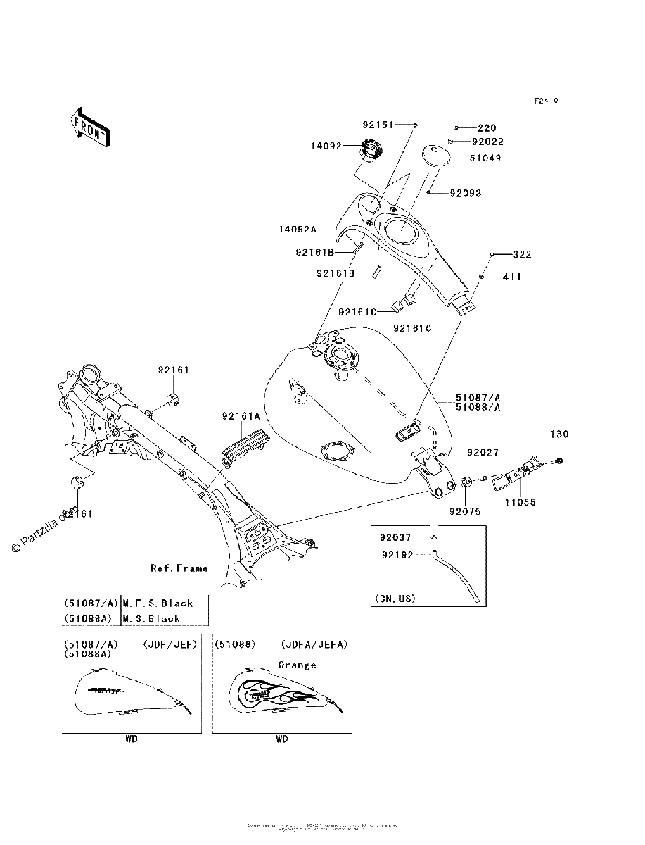 Diagrama de FUEL TANK