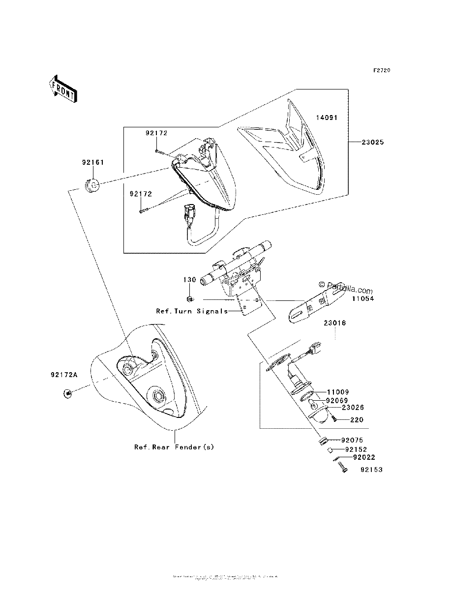 Diagrama de TAILLIGHT S
