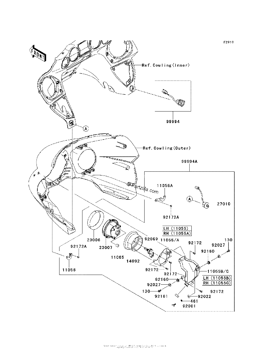 Diagrama de ACCESSORY AUX DRIVING LIGHT