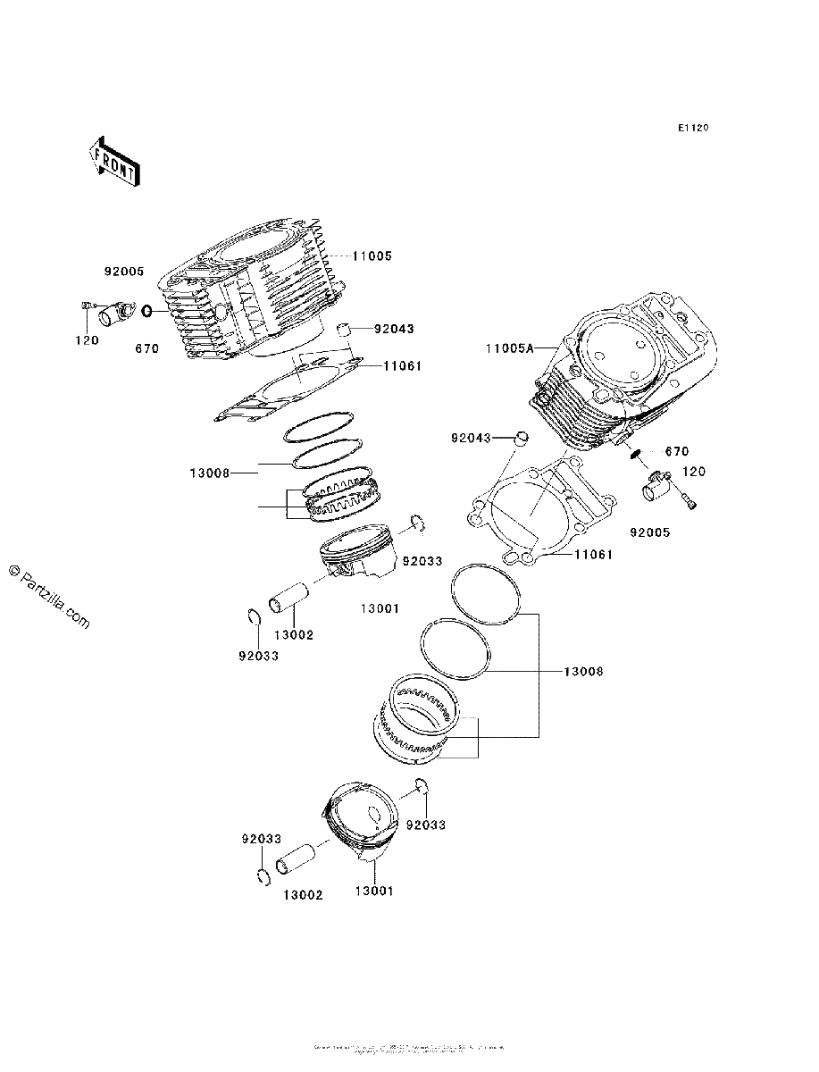 Diagrama de CYLINDER PISTON S