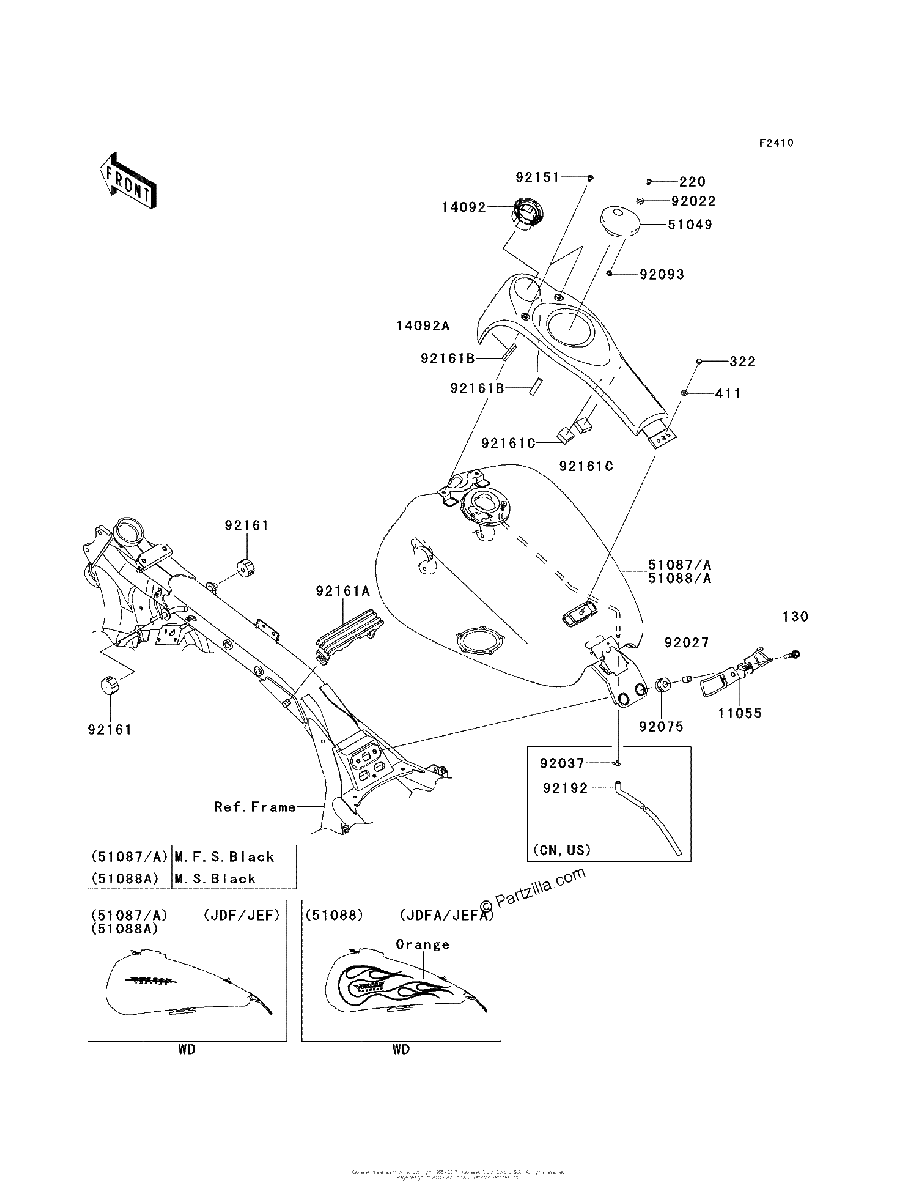 Diagrama de FUEL TANK