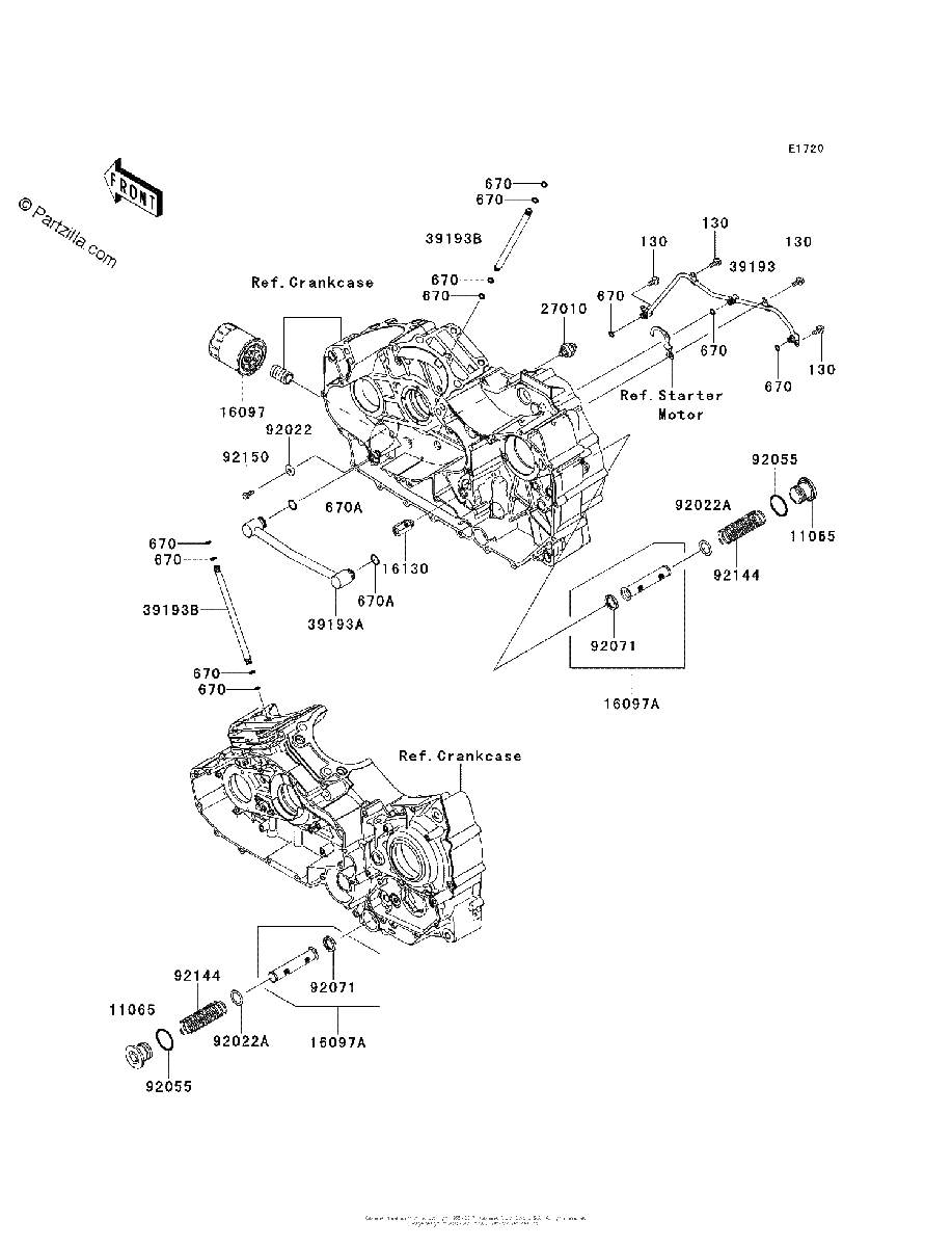 Diagrama de OIL FILTER