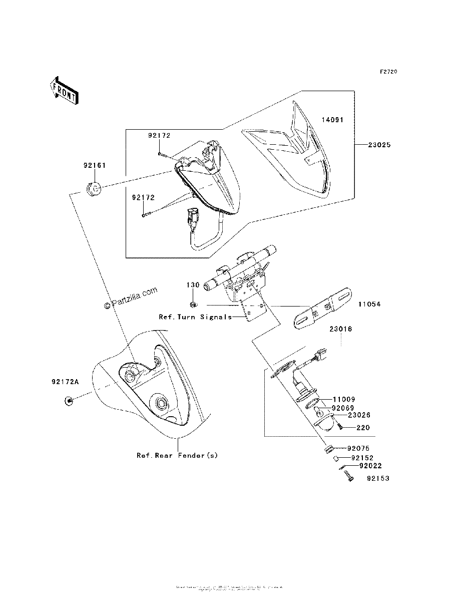 Diagrama de TAILLIGHT S